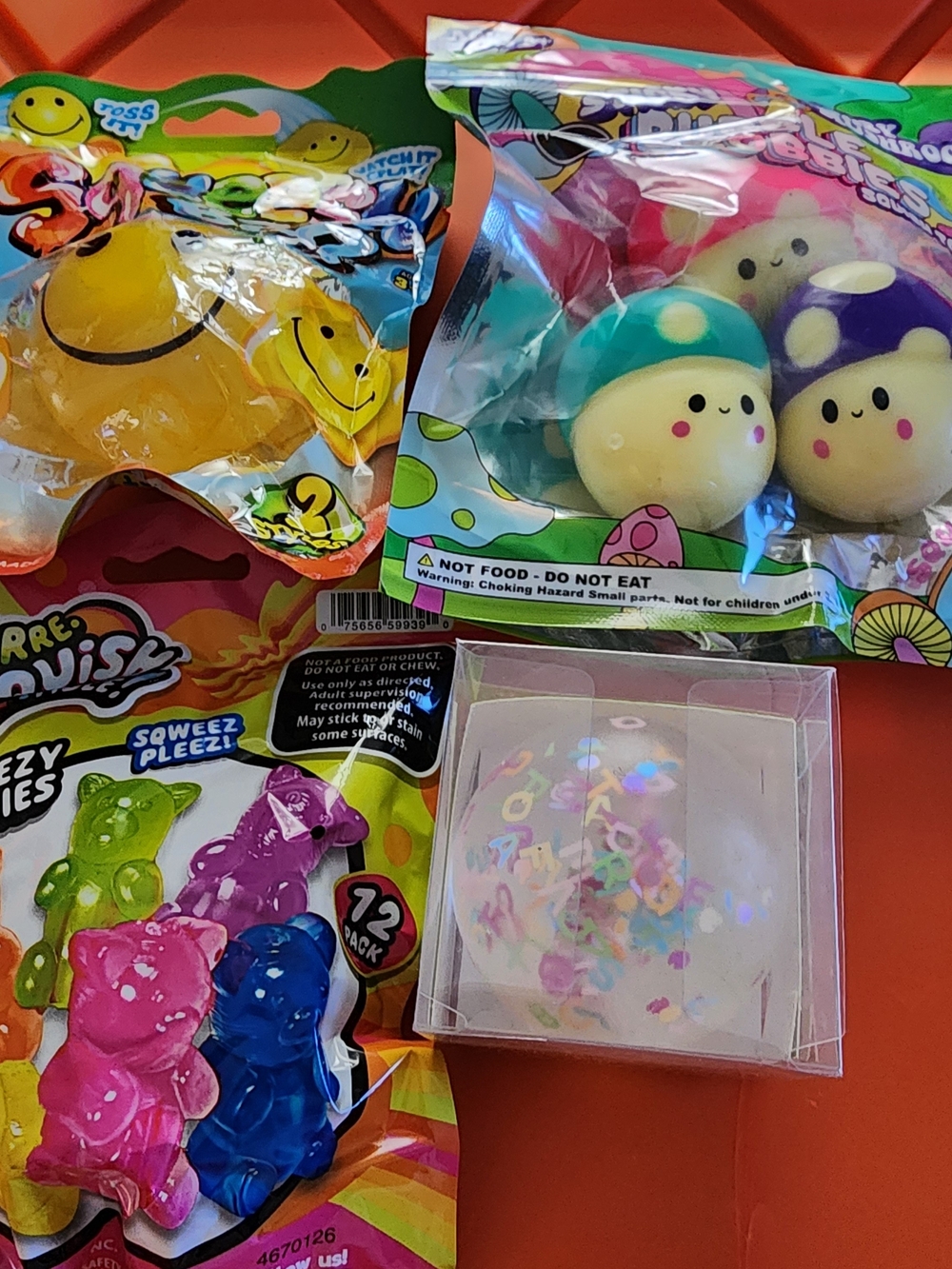 BUNDLE ●■●■● Assorted Kids Squishy Toy Packs NEW